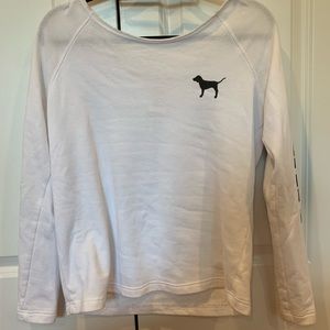 Victoria’s Secret pink sweatshirt